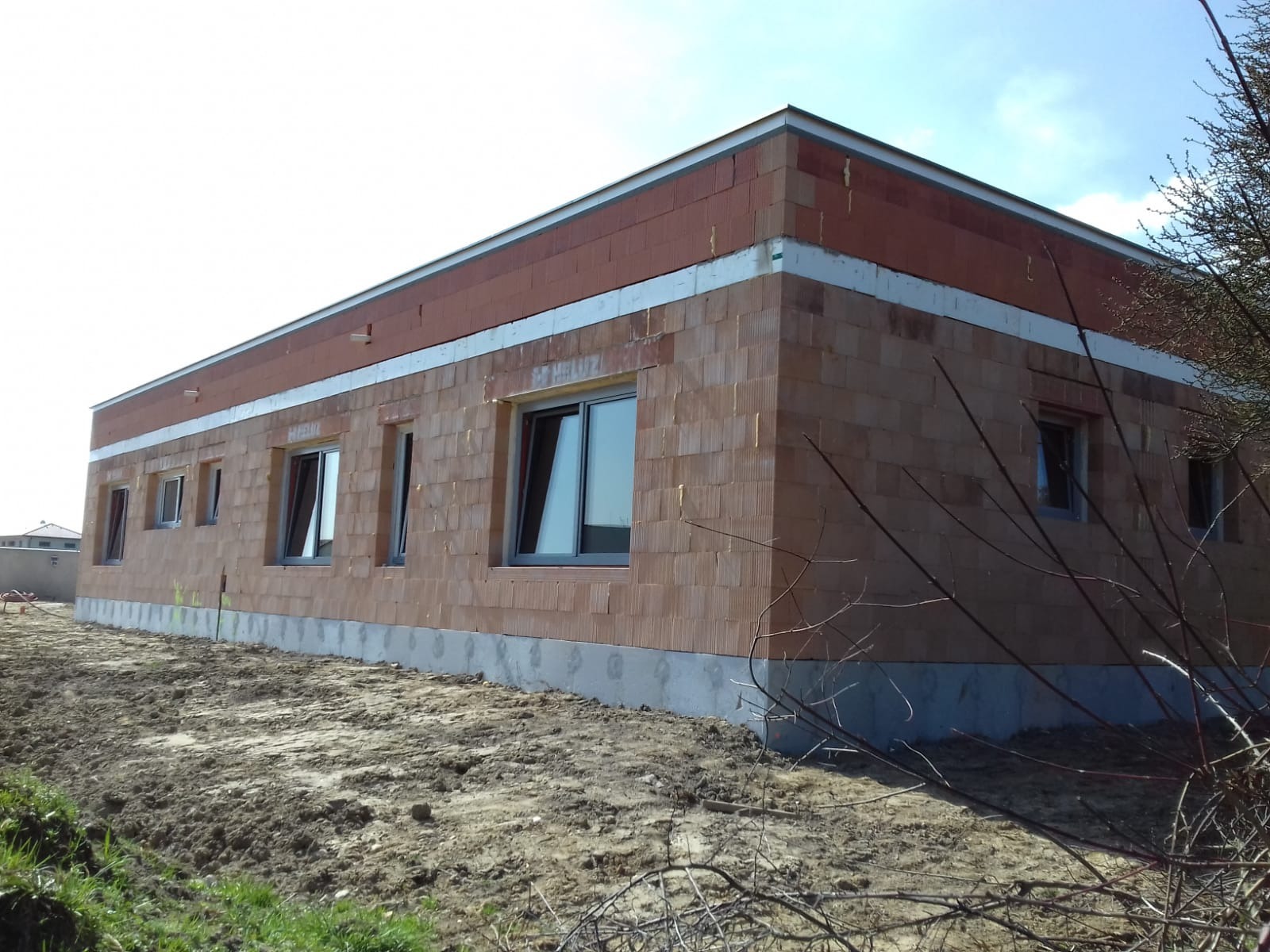 Hrubá stavba RD ŠVÁBŮV HRÁDEK ČESKÉ BUDĚJOVICE